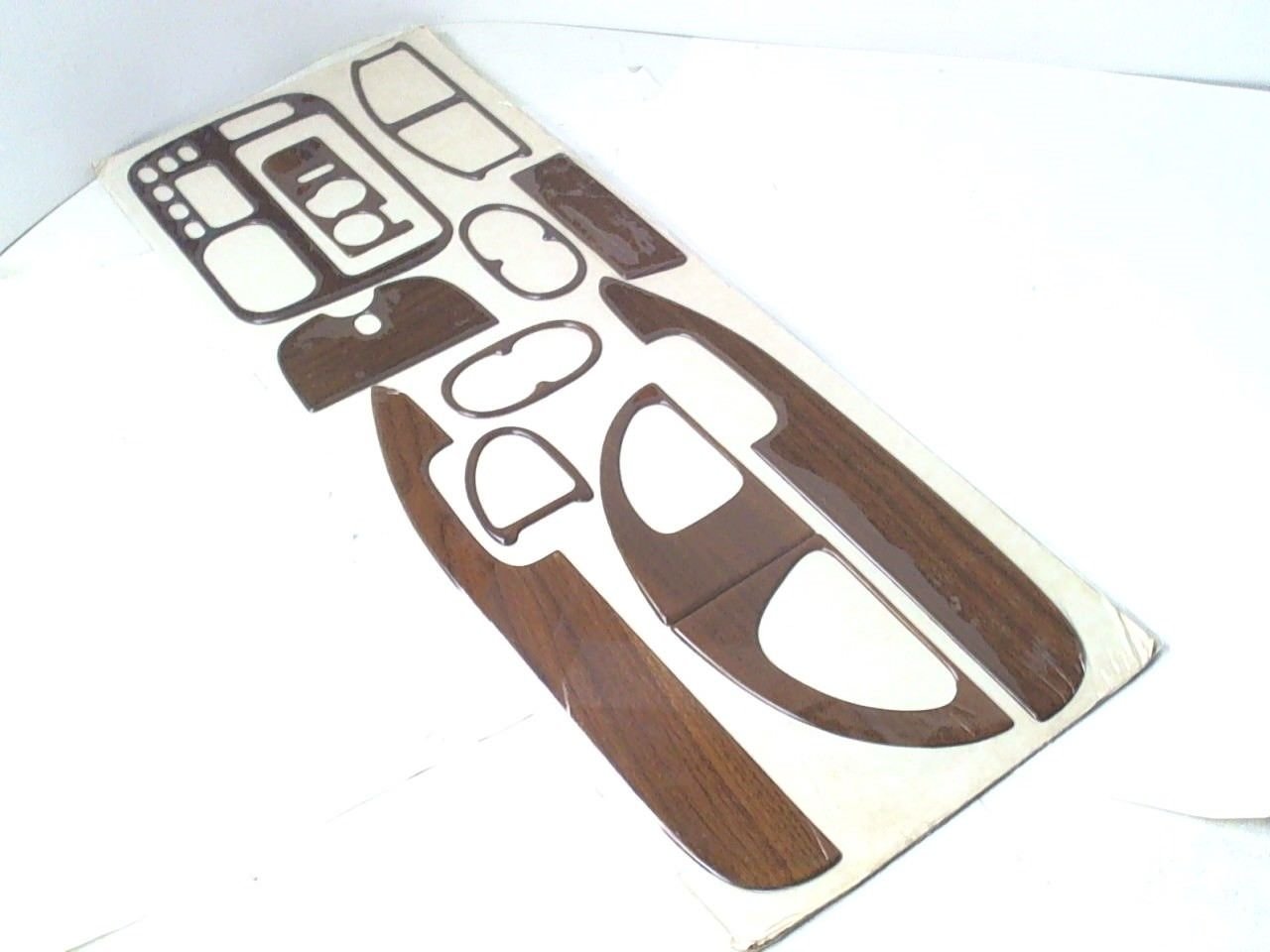 12-pc Dash Trim Kit Wood Grain Interior For 95-96 Plymouth Voyager Dodge Caravan