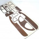 12-pc Dash Trim Kit Wood Grain Interior For 95-96 Plymouth Voyager Dodge Caravan