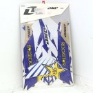 One Industries Rockstar Graphics for Yamaha YZF250 2010-2013 White/Blue