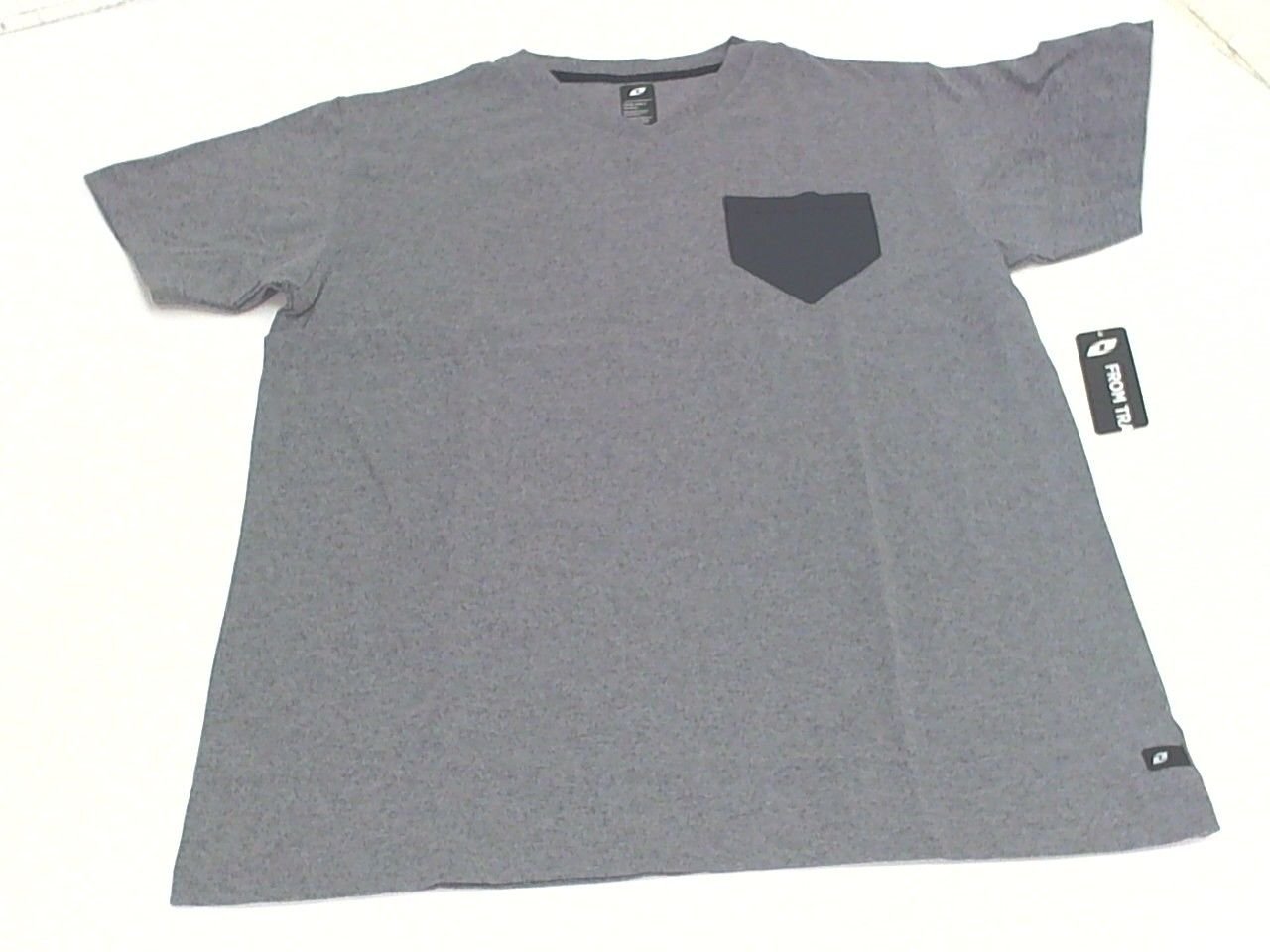 One Industries Mens Tech Casual Short Sleeve T-Shirt Motorcycle MX BMX Gray S