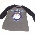 FMF Racing MX GP Motorcycle Womens One Wild Ride Graphic Raglan T-Shirt Large