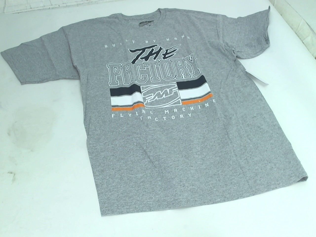 FMF Racing Motorcross MX GP Motorcycle The Factory T-Shirt Graphic Tee XL Grey