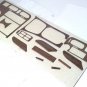 12-pc Dash Console Door Trim Kit Burlwood Wood Grain Interior For 1995 Mazda 626