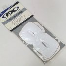 FX 7" Factory Numbers 3-Pack White No. 8 AMA FIM NMA Legal Graphic Number Plate