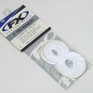 FX 5" Factory Numbers 3-Pack White No. 8 AMA FIM NMA Legal Graphic Number Plate