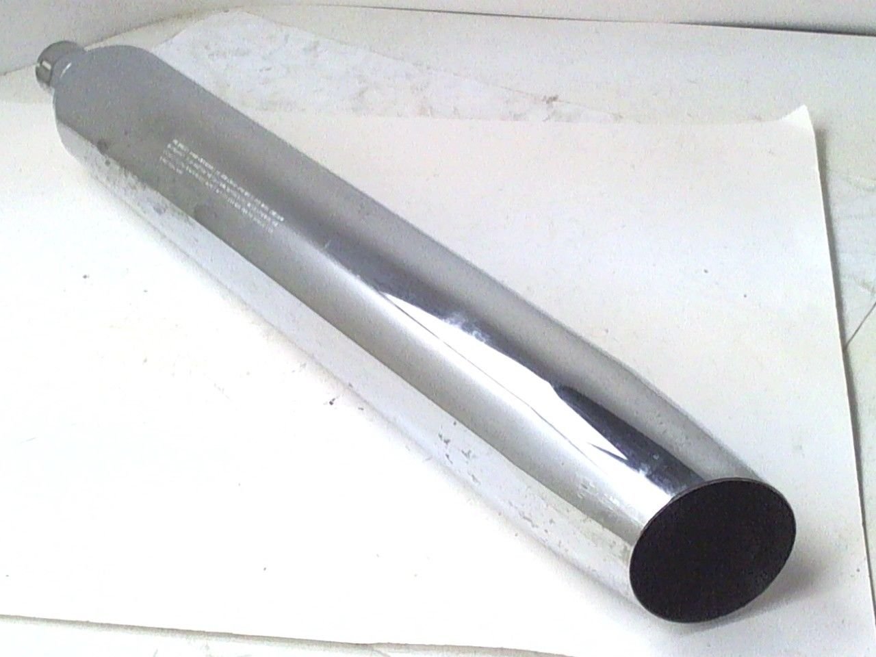 Harley-Davidson Chrome Slip-on Left Stock Muffler 2011-2014 FLHX FLTRX FLHXS