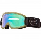 VonZipper Sizzle MX Off-Road Motorcycle Goggles Eyewear Sin Green Quasar Chrome
