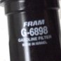 Fram G6898 In-line Fuel Filter For 90-92 Daihatsu Rocky NOS