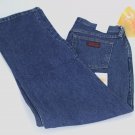 Wrangler Womens 20x Tulsa Low Rise Slim Fit Straight Leg Jean Chem Stone 3/4X36