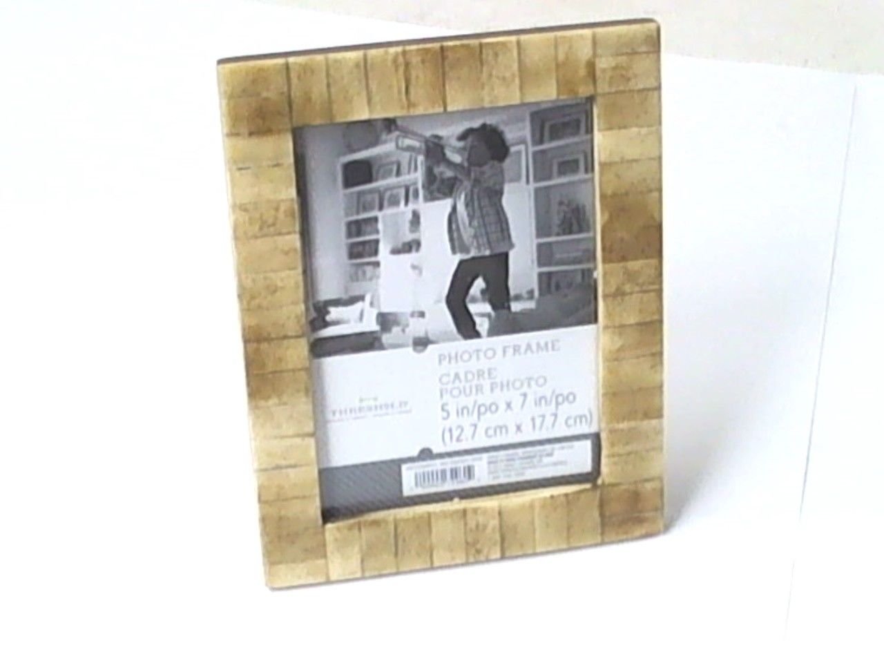 Threshold 5 x 7 Picture Photo Frame Camel NEW