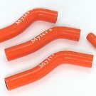Mylers IY117OR Silicone Radiator Hose Kit Orange Fits KTM 250 350 SX-F XC-F New