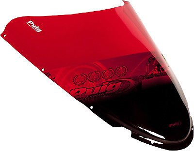 PUIG 1349R Racing Windscreen Red Fits 2003-2004 Ducati 749 749 R 749 S 996 S