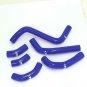 Factory Effex FX Blue Silicone Standard Radiator Hose Kit 13-17 Suzuki RMZ250
