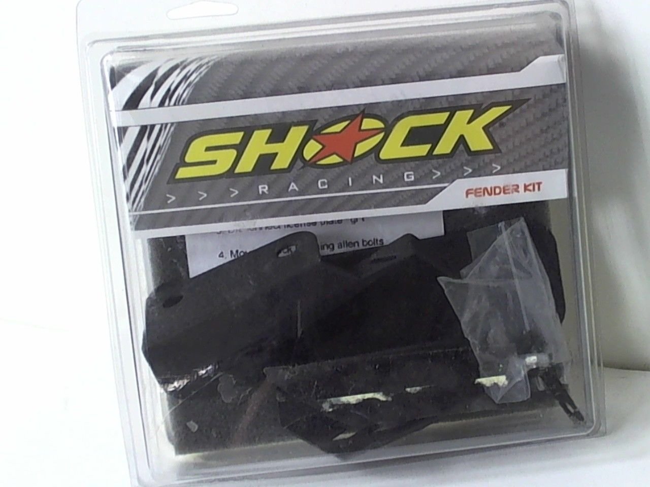 Shock Racing Undertail Plate Kit Fender Eliminator Suzuki 2007 GSX-R1000