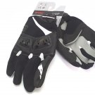 Spidi Flash R Mens Motorcycle Street Racing Gloves Black/White Size 2XL