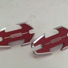 Cycle Pirates Red Mirror Block Off Plate CNC Tribal Design 99-06 Yamaha YZF-R6