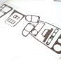 11-pcs Dash Trim Kit Wood Grain Interior Accent For 1994-1995 Mitsubishi Galant