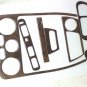 11-pcs Dash Trim Kit Wood Grain Interior Accent For 1994-1995 Mitsubishi Galant