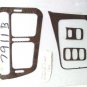 11-pcs Dash Trim Kit Wood Grain Interior Accent For 1994-1995 Mitsubishi Galant