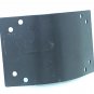 Side Mount Motorcycle Licence Plate Bracket Curved Black 1" Axle