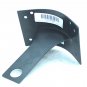 Side Mount Motorcycle Licence Plate Bracket Curved Black 1" Axle