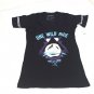 FMF Racing MX GP Motorcycle Womens One Wild Ride Graphic V-Neck T-Shirt Black L