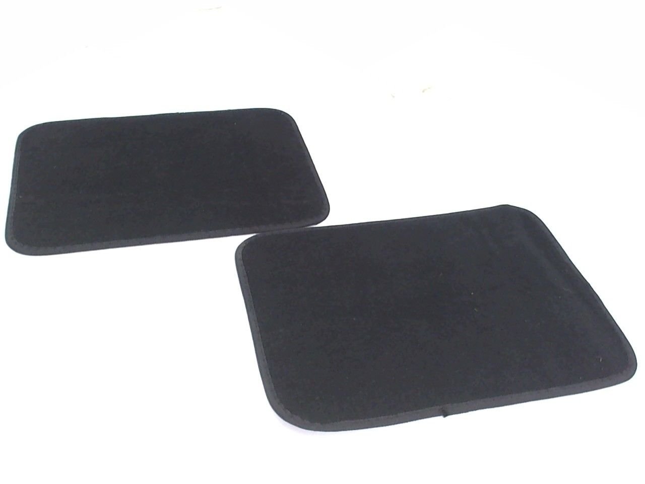 Zone Tech Classic Quality Black Full Carpet Rear Vehicle Floor Mats Fits Most