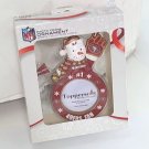 Boelter Brands NFL San Francisco 49ers Snowman Picture Frame Christmas Ornament
