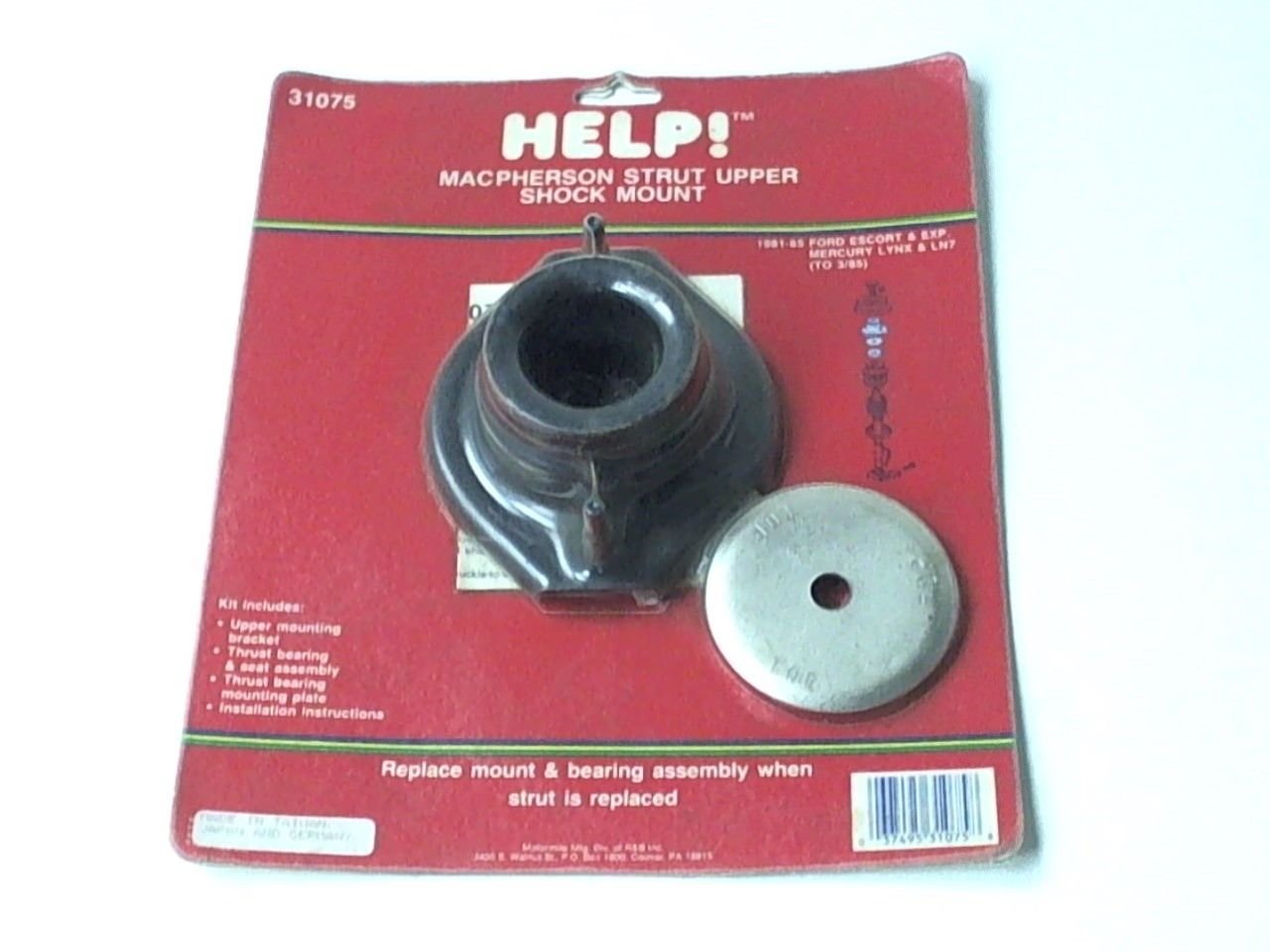 Help Macpherson Strut Upper Shock Mount