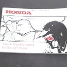 Honda ATV Practice Tips Guide