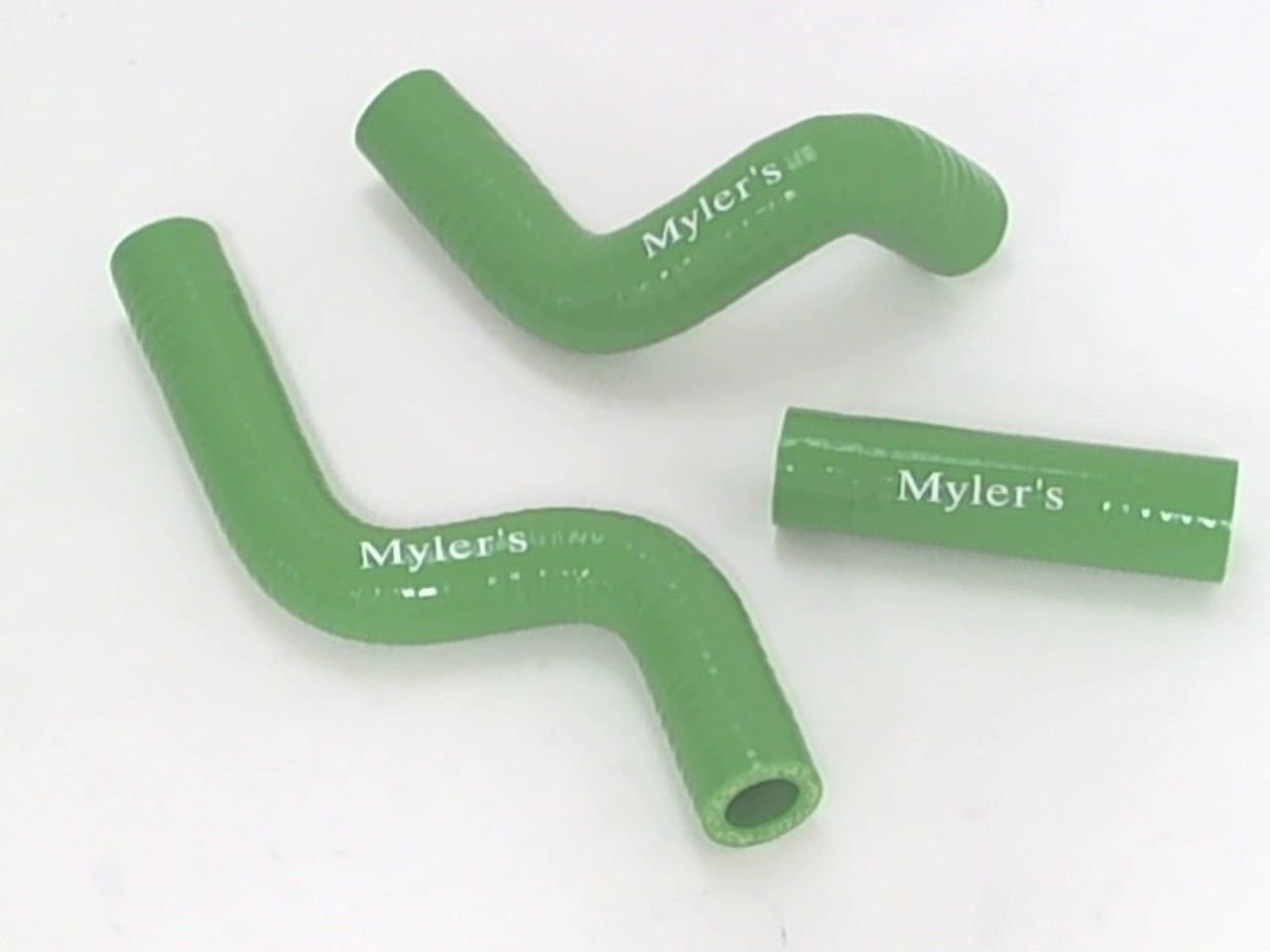 Mylers Green Silicone Engine Hose Kit Kawasaki 98-00 KX80 01-13 KX85 98-13 KX100