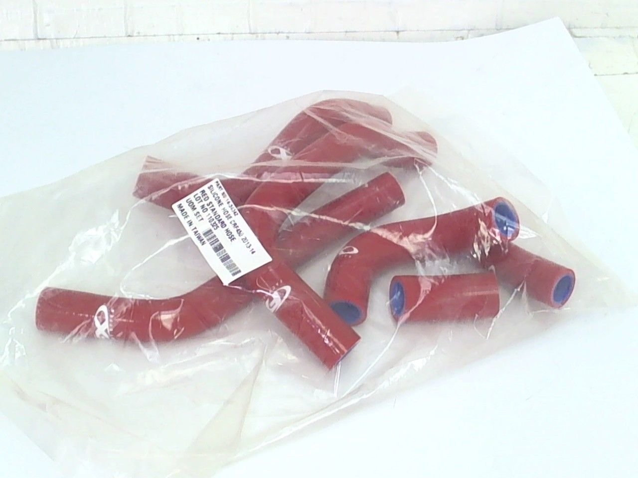Factory Effex 14-34342 Engine Standard Hose Kit 14-34342 Red Fits Honda CRF450