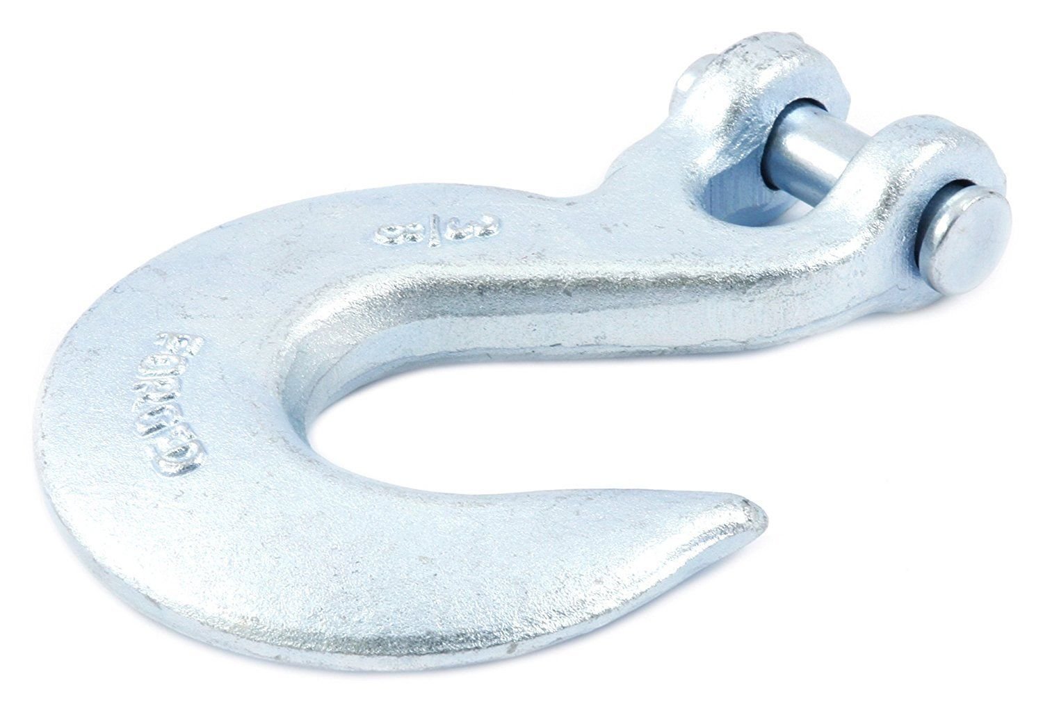 Forney 61052 Drop Forged Galvanized Clevis Slip Hook 7/16" Max Work Load 4000