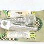 Pro-Tek Prolite Motorcycle Footpegs PG-130C Chrome for Suzuki