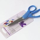 Student Scissors 7" Blue Stainless Steel Blade Compare To Fiskars NEW