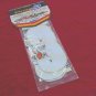 7" Pros II Numbers 3-Pack White No. 3 AMA NESC 12 Mil Legal Graphic Number Plate
