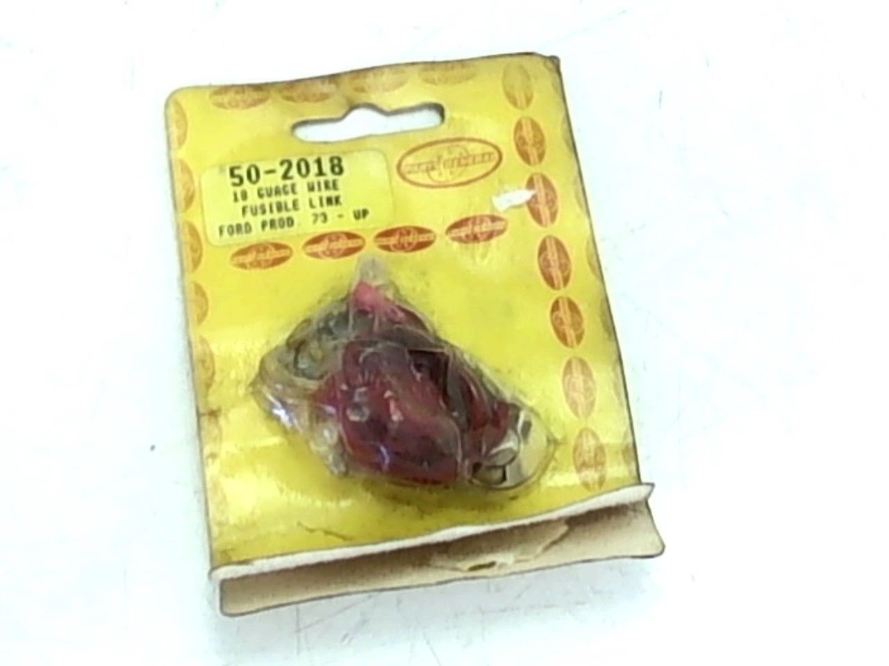 Parts General Red Fusible Link 18 Gauge Hypalon Wire 5/16" Stud For Ford 73up