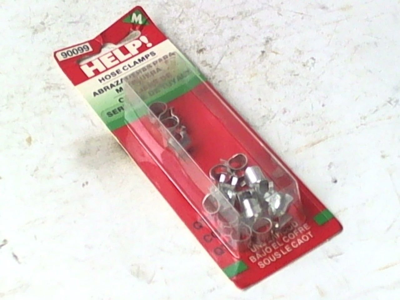 HELP Hose Clamps Diesel Engine 1/4" 16 PCS