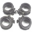 02-15 Honda VFR800 Interceptor Throttle Body Insulators Intake Boots Manifolds