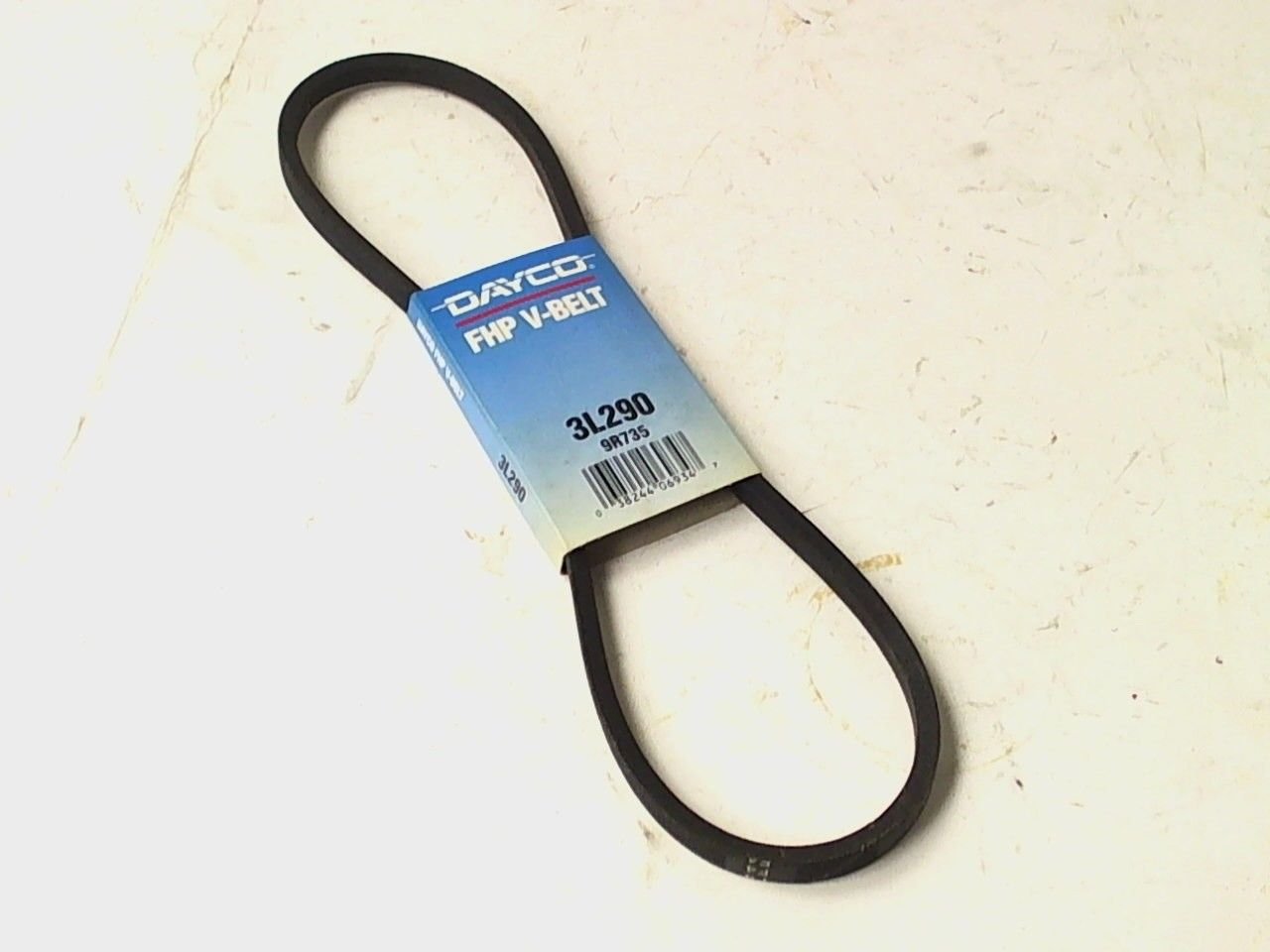 3L290 Dayco Synthetic Rubber Compound Wrapped FHP Utility V-belt NEW