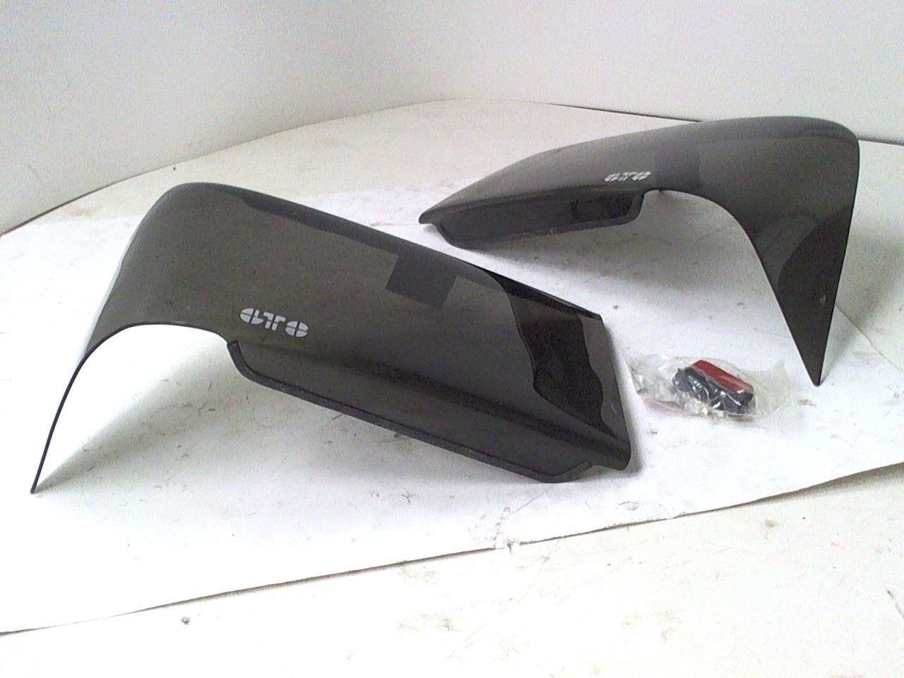 GTS GT Styling Blackout Smoke Headlight Covers 1992-97 Ford Aerostar