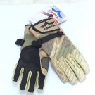 Icon Raiden DKR Mens Motorcycle Gloves Tan Size Small