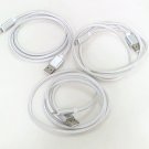 3-Pack USB Sync Data Charging Charger Cables Cord fits Apple iPhone 5 5C 5S 6 7