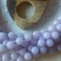 Vintage necklaces 4 pc lot lilac AERO heart butterfly wood costume bead boho