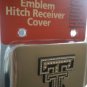 Texas Tech Bling Chrome plated Emblem Hitch Receiver Cover TT the A/M/G co