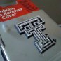 Texas Tech Bling Chrome plated Emblem Hitch Receiver Cover TT the A/M/G co
