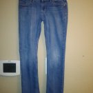 Levis Girls 12 Regular Skinny Denim Jeans  Thick Stitch adj waist medium wash