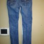 Levis Girls 12 Regular Skinny Denim Jeans  Thick Stitch adj waist medium wash