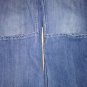 Levis Girls 12 Regular Skinny Denim Jeans Thick Stitch adj waist medium wash