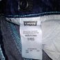LEVIS Girls Dark wash Skinny jeans adj waist embellished pockets size 10